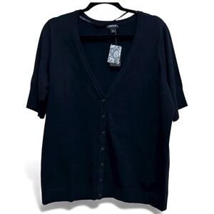 NEW Torrid Black Short Sleeve Button Up Cardigan Sweater Size:2X NWT